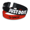 BrandBandTM Bracelet and Wrist Band with Silkscreen Logo and copy (Overseas 8-10 Weeks)